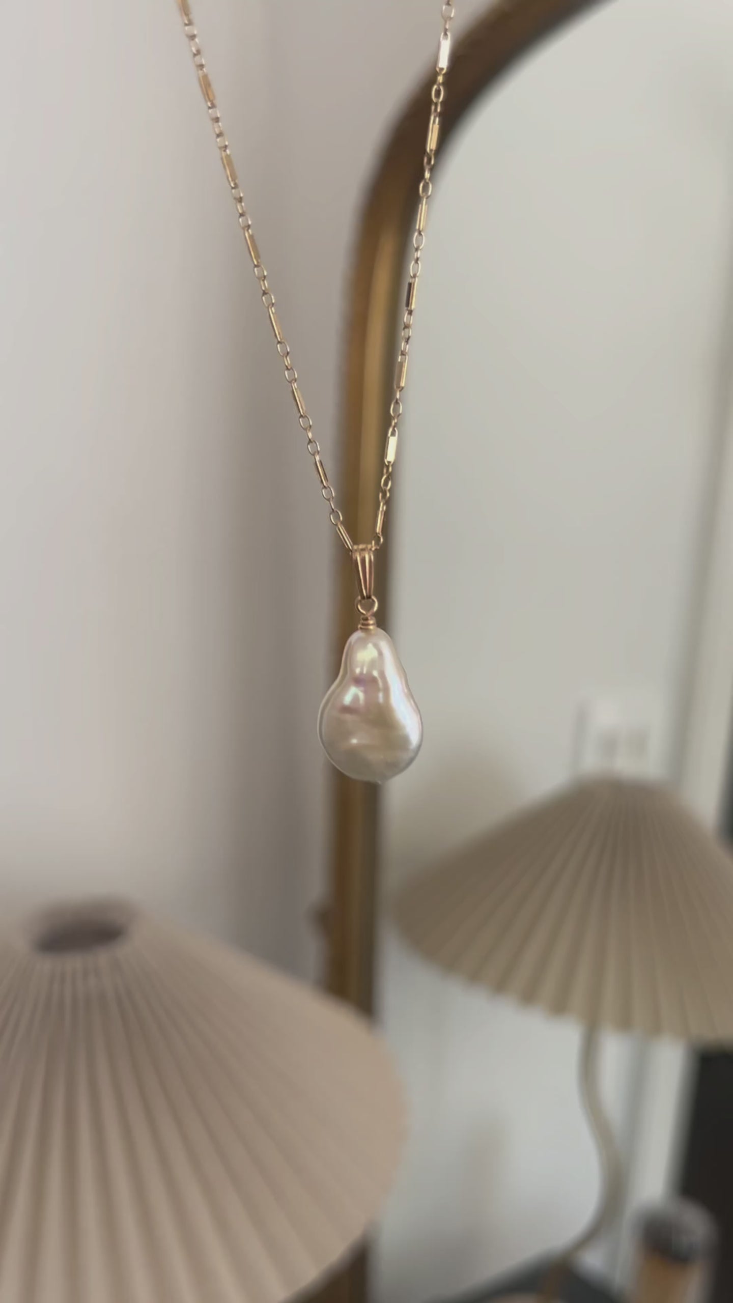 Baroque Pearl Necklace